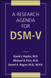 DSM - V, research agenda