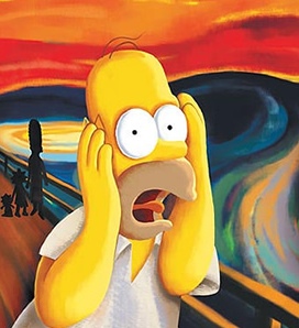 Simpson in panico